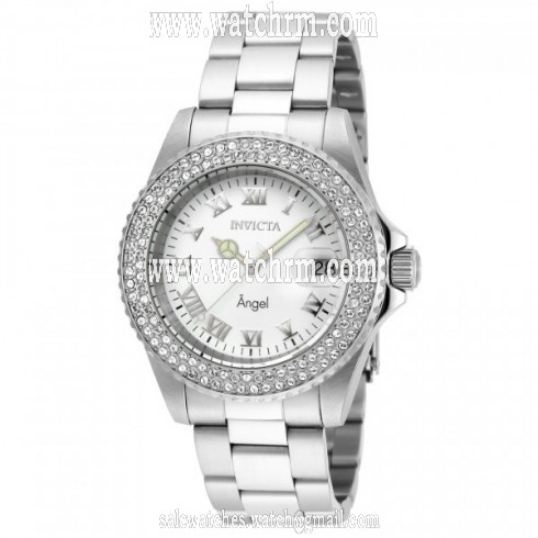 Invicta Angel White Dial Stainless Steel Ladies Watch 20502