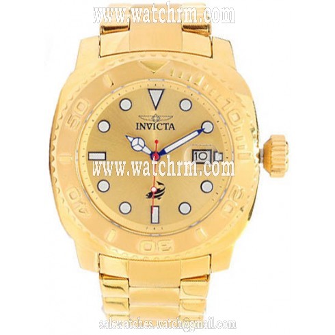 Invicta Australian Pro Diver Automatic Gold Dial Gold-tone Men's Watch 14485