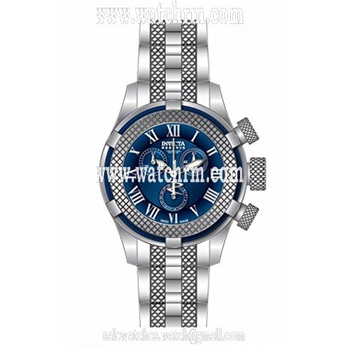 Invicta Bolt Chronograph Blue Dial Stainless Steel Ladies Watch 17155