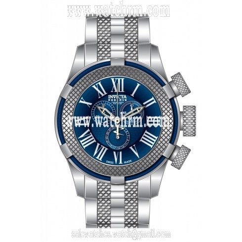 Invicta Bolt Chronograph Blue Dial Stainless Steel Ladies Watch 17161
