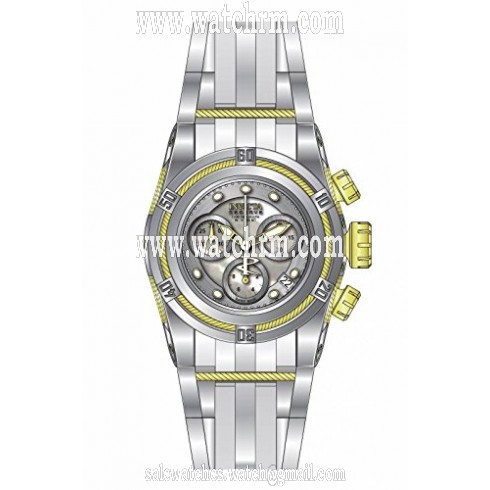 Invicta Bolt Chronograph Silver Dial Stainless Steel Ladies Watch 15279