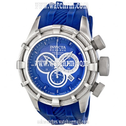 Invicta Bolt Reserve Blue Dial Chronograph Quartz Men's Watch 1224