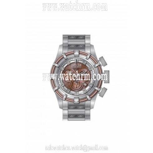Invicta Bolt Reserve Chronograph Rose Gold Dial Men's Watch 11035