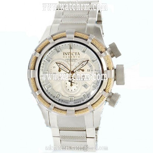 Invicta Bolt Reserve Chronograph Silver Dial Men's Watch 11036
