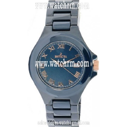 Invicta Ceramic Blue Dial Blue Ceramic Men's Watch 14579