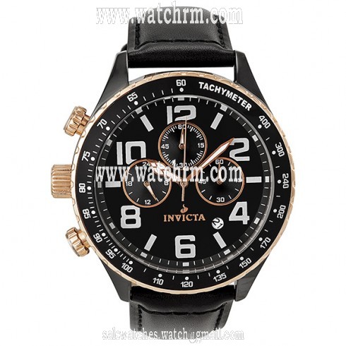 Invicta Ceramic Lefty Chronograph Black Dial Men's Watch 11252