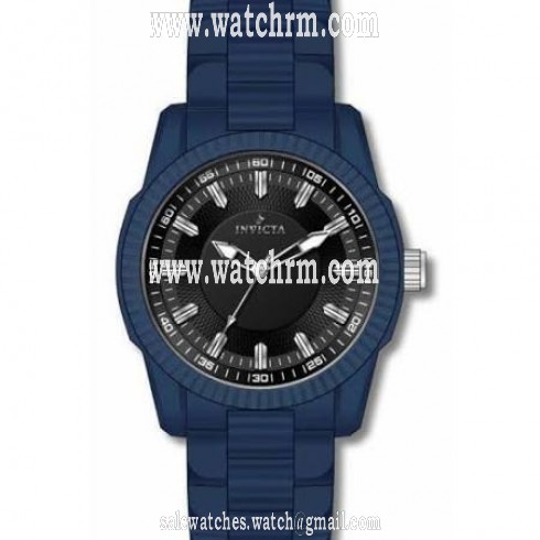 Invicta Ceramics Black Dial Blue Ceramic Ladies Watch 15319