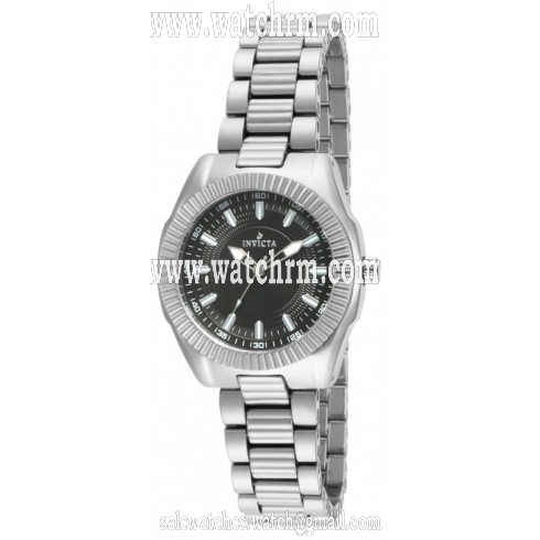Invicta Ceramics Black Dial Silver Ceramic Ladies Watch 15321