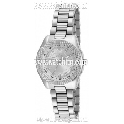 Invicta Ceramics Silver Dial Silver Ceramic Ladies Watch 15320