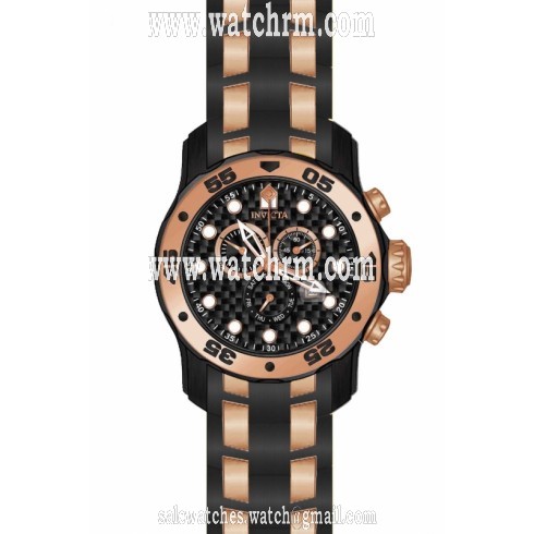 Invicta Chronograph Black Dial Two-tone Men's Watch 15111