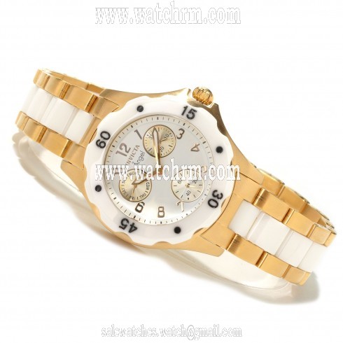 Invicta Classic Angel Ceramic Ladies Watch 1655