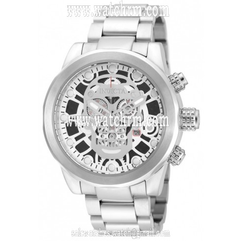 Invicta Corduba Chronograph Cut-Out Dial Stainless Steel Men's Watch 18863