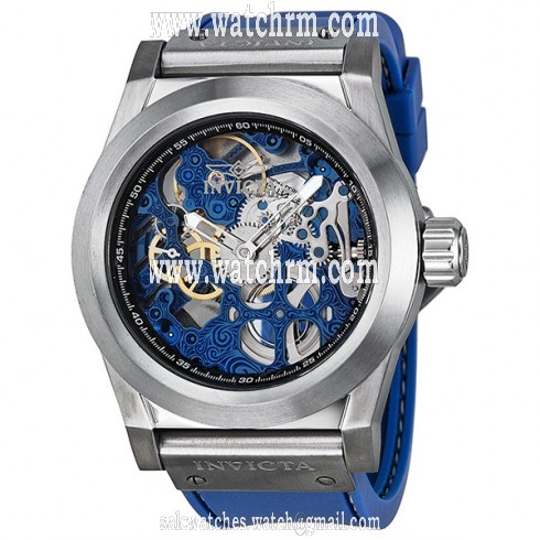 Invicta Corduba Mechanical Skeleton Blue Men's Watch 10658