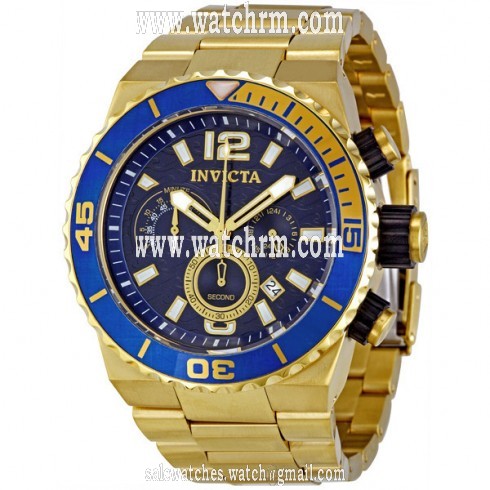 Invicta Divers Quest Chronograph Gold-tone Men's Watch 1344