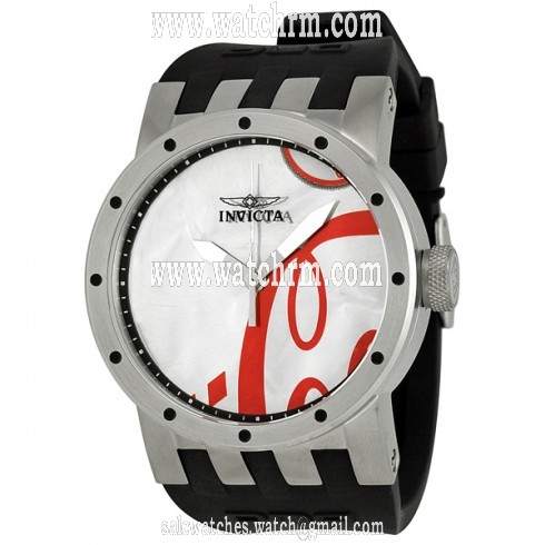 Invicta DNA Recycled Art Silver Dial Men's Watch 10434