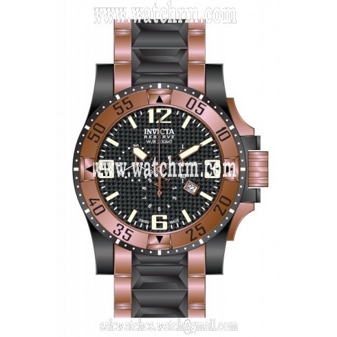 Invicta Excursion Chronograph Black Textured Dial Two-tone Men's Watch 80379