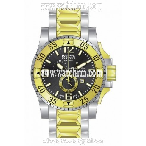 Invicta Excursion Chronograph Brown Dial Two-tone Men's Watch 15332