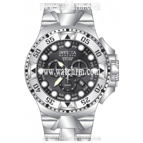 Invicta Excursion Chronograph Grey Dial Stainless Steel Men's Watch 13082