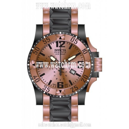 Invicta Excursion Chronograph Rose dial Two-tone Men's Watch 80380