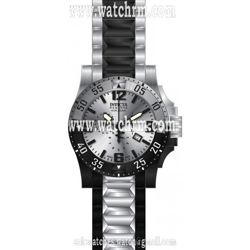 Invicta Excursion Chronograph Silver Dial Two-tone Men's Watch 20142