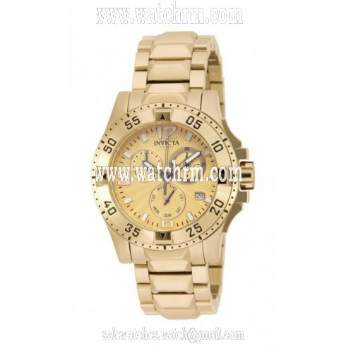 Invicta Excursion Gold tone Dial Men's Chronograph Watch 16102