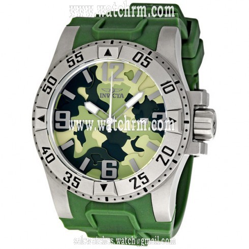 Invicta Excursion Green Camouflage Dial Men's Watch 1094