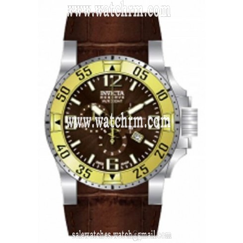Invicta Excursion Reserve Chronograph Brown Dial Men's Watch 10906