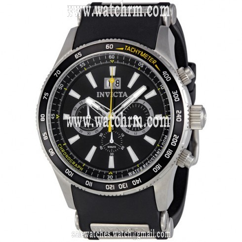 Invicta Flight Black Dial Chronograph Men's Watch 1234