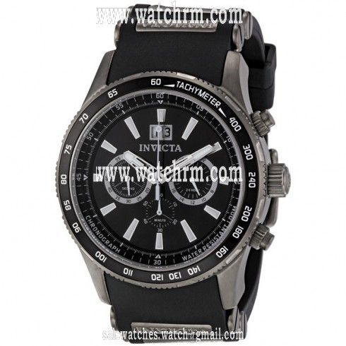 Invicta Flight Gunmetal  Dial Chronograph Men's Watch 1239