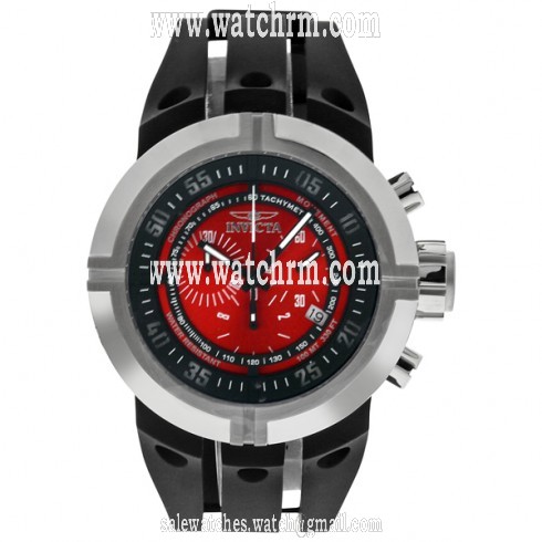 Invicta Force Contender Red Dial Chronograph Men's Watch 0842