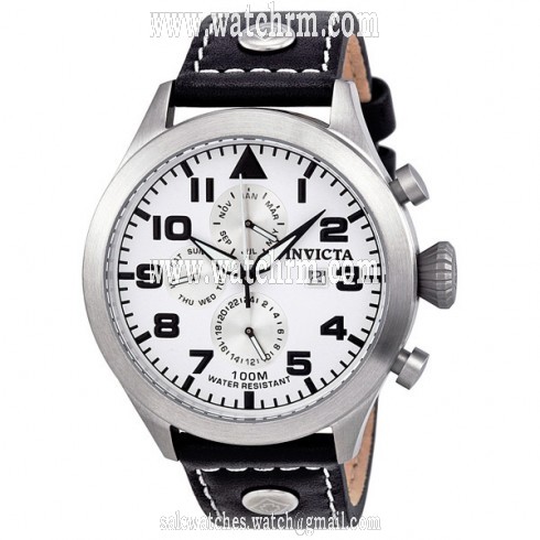 Invicta Force Military Multi-Function Whte Dial Men's Watch 0351