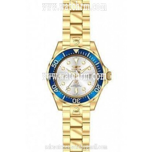 Invicta Grand Diver Automatic Silver Dial Men's Watch 13872