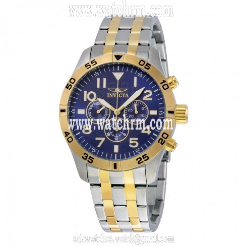 Invicta I- Force Multi-Function Blue Dial Two-tone Men's Watch 19203