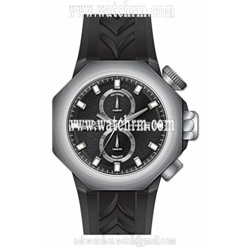 Invicta I Force Chronograph Black Dial Black Polyurethane Men's Watch 16913