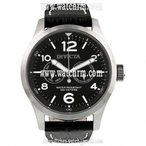 Invicta I-Force Black Dial Stainless Steel Men's Watch 0764