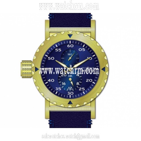 Invicta I-Force Blue Dial Gold-tone Men's Watch 14641