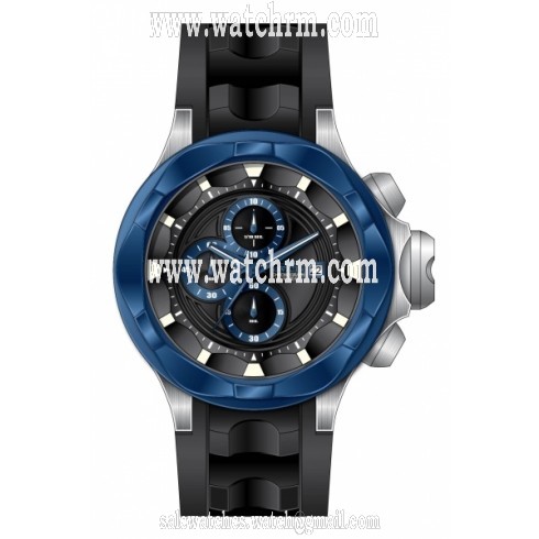 Invicta I-Force Chronograph Black Dial Black Silicone Men's Watch 16899