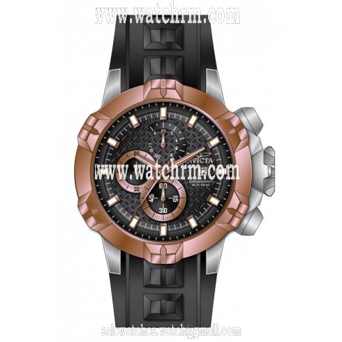 Invicta I-Force Chronograph Black Dial Black Silicone Men's Watch 16902