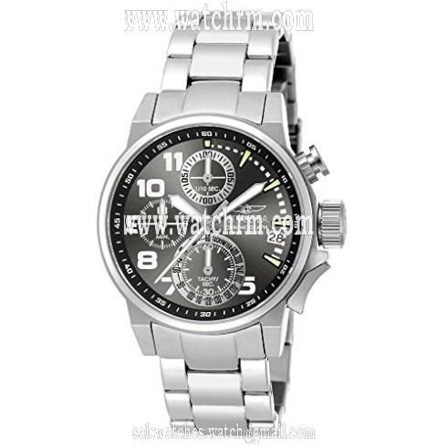 Invicta I-Force Chronograph Black Dial Stainless Steel Ladies Watch 17423