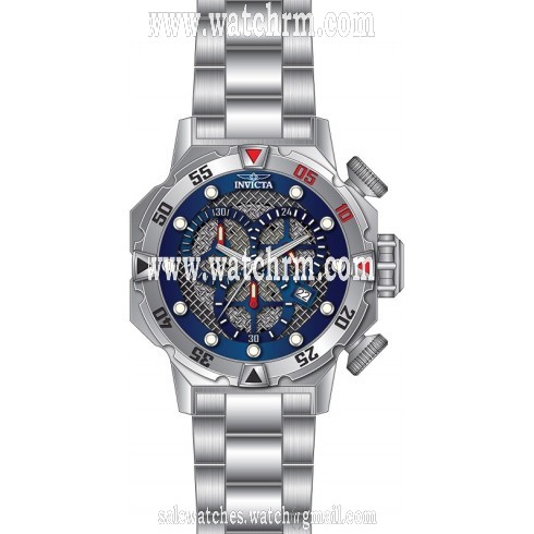Invicta I-Force Chronograph Blue Dial Stainless Steel Men's Watch 19181