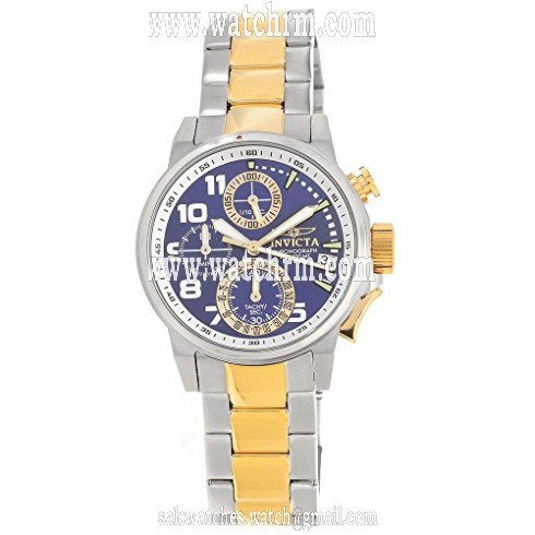 Invicta I-Force Chronograph Blue Dial Two-tone Ladies Watch 17426