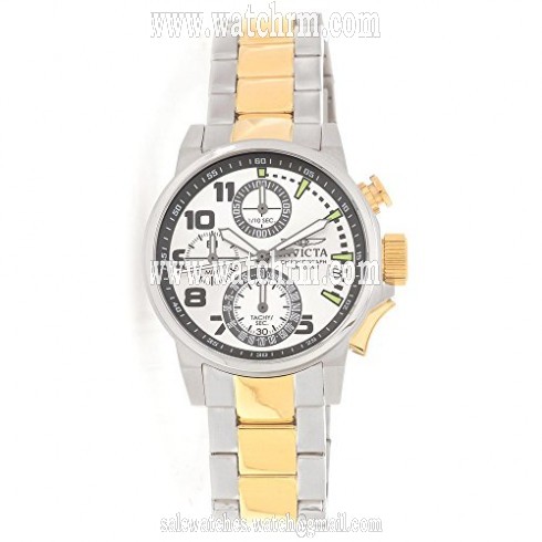 Invicta I-Force Chronograph White Dial Two-tone Ladies Watch 17427