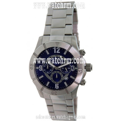 Invicta II Chronograph Black Dial Stainless Steel Men's Watch 1421