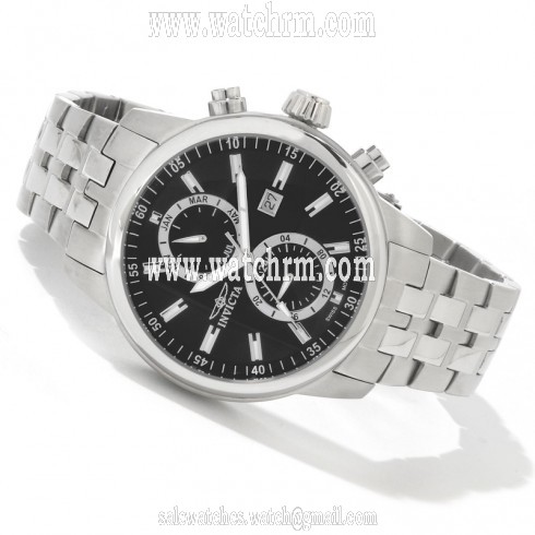 Invicta II Men's Dual Time Stainless Steel Watch 0250