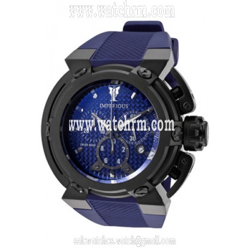 Invicta Imperious X Wing Blue Dial Polyurethane Men's Watch IMP1039