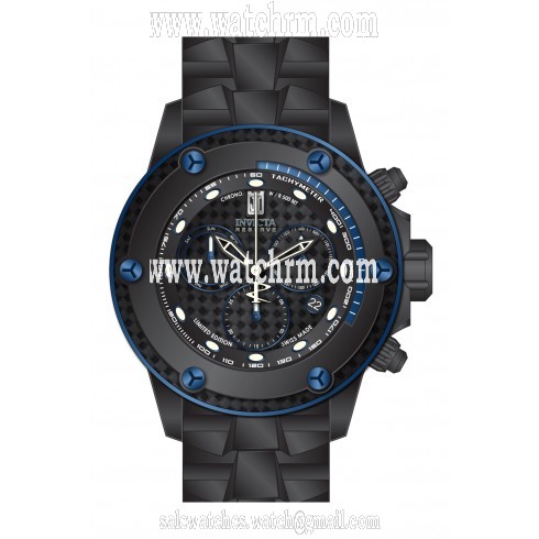 Invicta Jason Taylor Chronograph Black Dial Black Ion-plated Men's Watch 17830