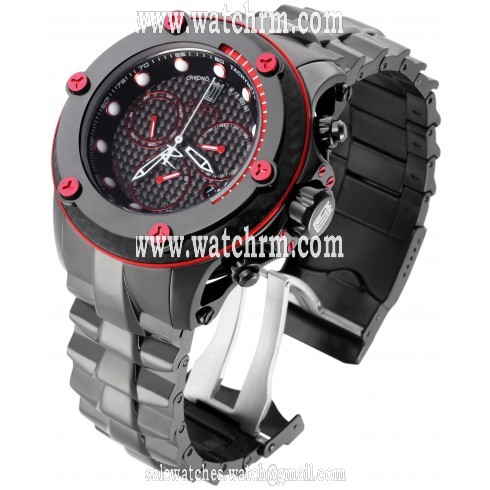 Invicta Jason Taylor Chronograph Black Dial Black Ion-plated Men's Watch 17831