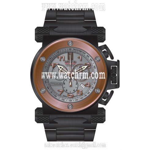 Invicta Jason Taylor Chronograph Grey Dial Black Ion-plated Men's Watch 14514