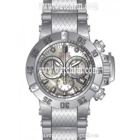 Invicta Jason Taylor Chronograph Mother Of Pearl Dial Stainless Steel Men's Watch 14598