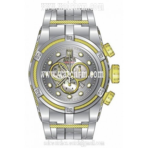 Invicta Jason Taylor Chronograph Silver Dial Stainless Steel Men's Watch 16003